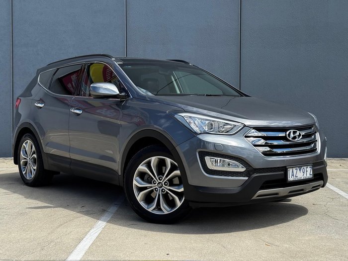 2013 Hyundai Santa Fe Highlander DM MY14 4X4 On Demand Grey