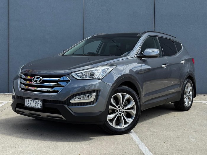 2013 Hyundai Santa Fe Highlander DM MY14 4X4 On Demand Grey
