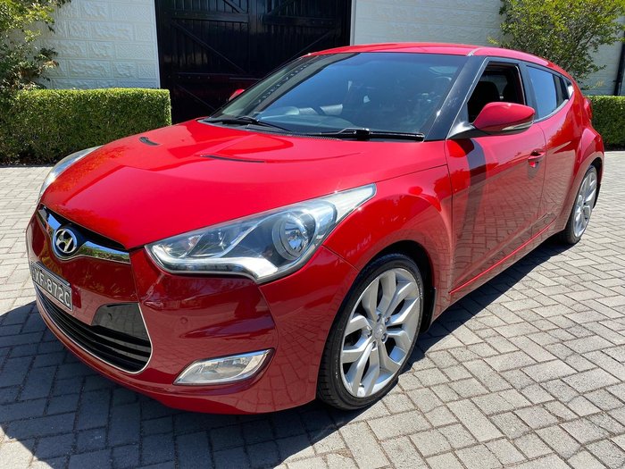 2011 Hyundai Veloster FS Veloster Red
