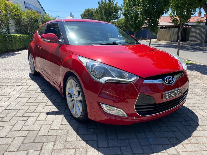 2011 Hyundai Veloster FS Veloster Red