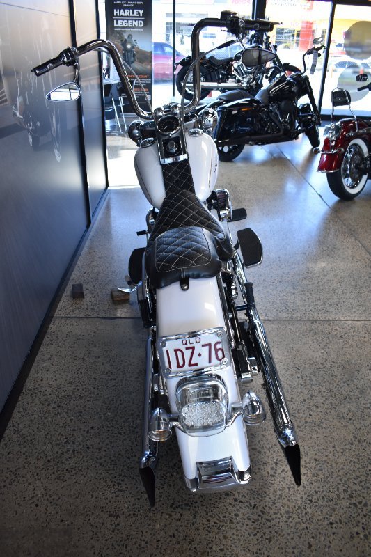 2007 Harley-davidson FLSTC HERITAGE SOFTAIL CLASSIC WHITE