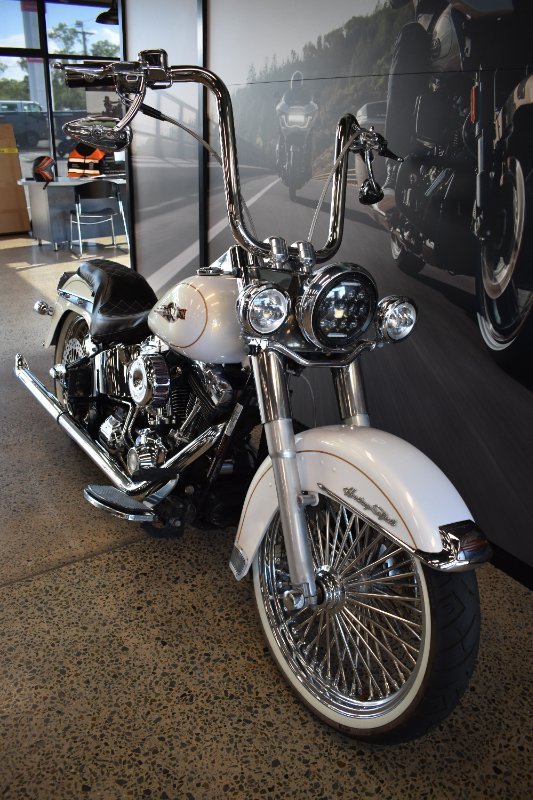 2007 Harley-davidson FLSTC HERITAGE SOFTAIL CLASSIC WHITE
