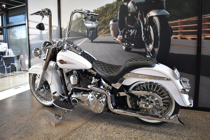 2007 Harley-davidson FLSTC HERITAGE SOFTAIL CLASSIC WHITE