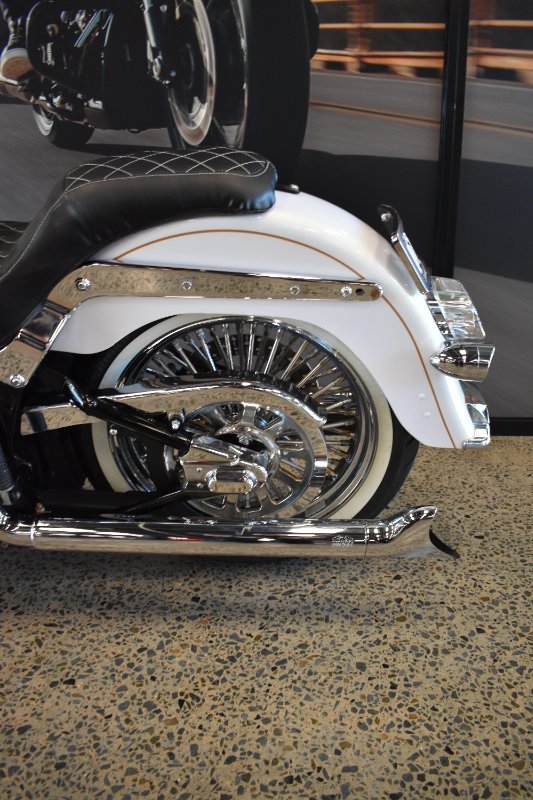 2007 Harley-davidson FLSTC HERITAGE SOFTAIL CLASSIC WHITE