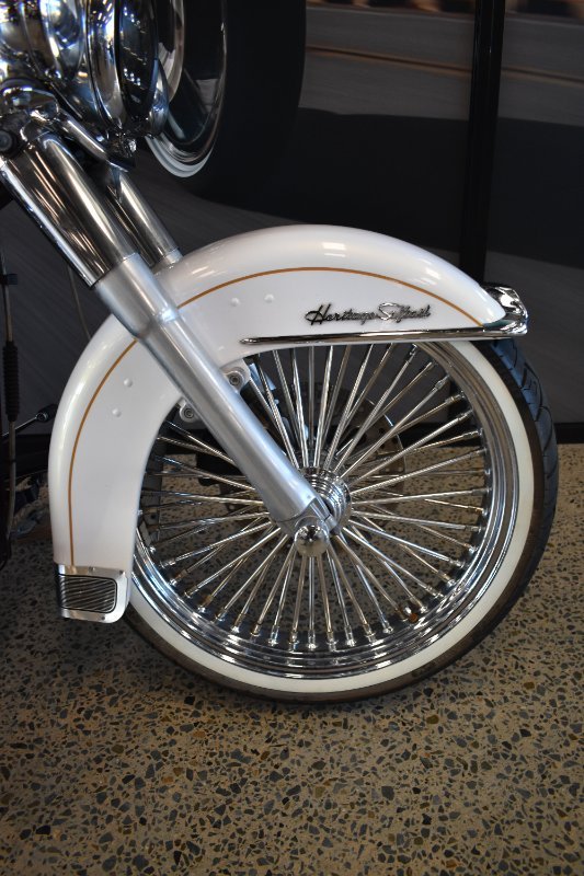 2007 Harley-davidson FLSTC HERITAGE SOFTAIL CLASSIC WHITE