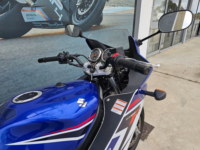 2008 Suzuki GS500F (FULL FAIRING) WHITE/BLUE