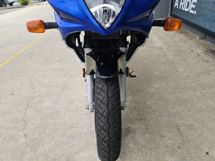 2008 Suzuki GS500F (FULL FAIRING) WHITE/BLUE