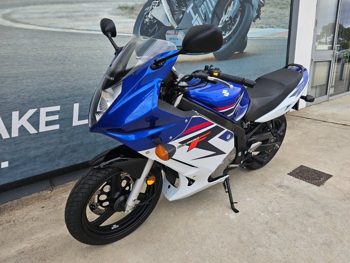 2008 Suzuki GS500F (FULL FAIRING) WHITE/BLUE