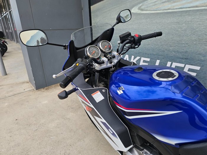 2008 Suzuki GS500F (FULL FAIRING) WHITE/BLUE