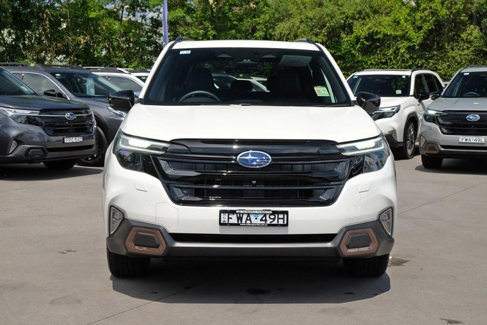 2025 Subaru Forester Hybrid Sport S6 MY26 AWD Crystal White
