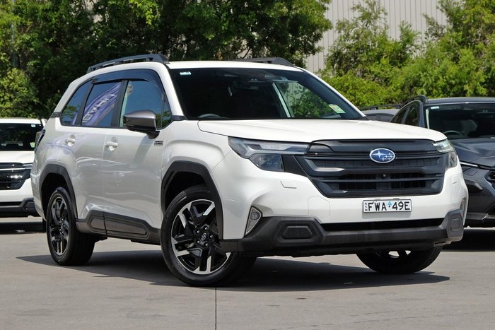 2025 Subaru Forester Hybrid S6 MY26 AWD Crystal White