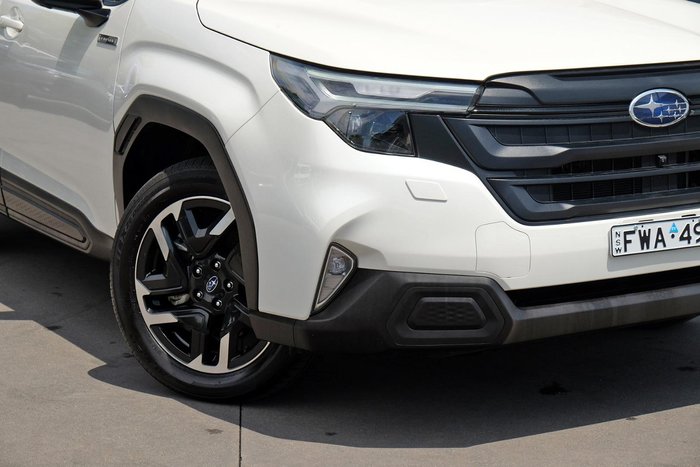 2025 Subaru Forester Hybrid S6 MY26 AWD Crystal White