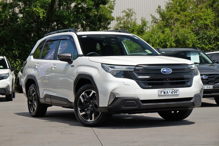 2025 Subaru Forester Hybrid S6 MY26 AWD Crystal White