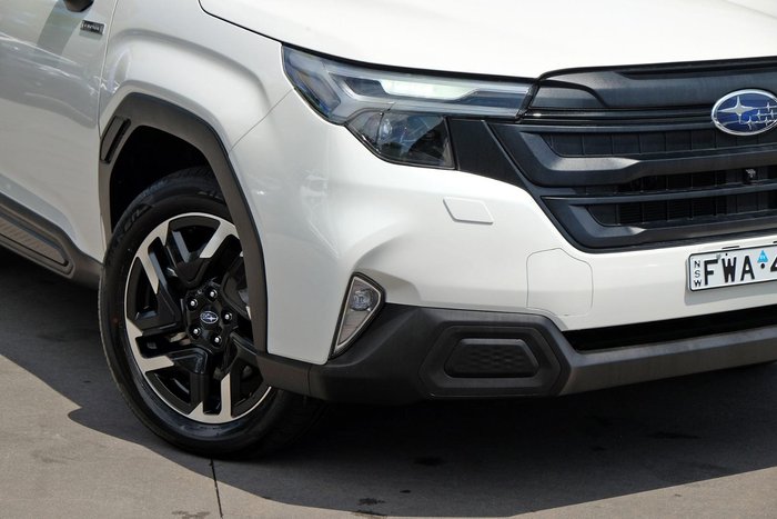 2025 Subaru Forester Hybrid S6 MY26 AWD Crystal White