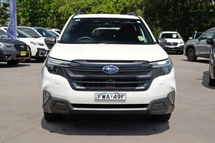 2025 Subaru Forester Hybrid S6 MY26 AWD Crystal White