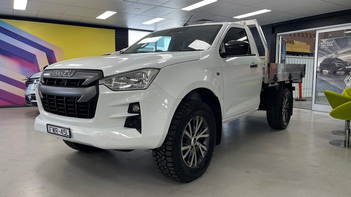 2020 Isuzu D-MAX SX MY21 4X4 Dual Range Mineral White