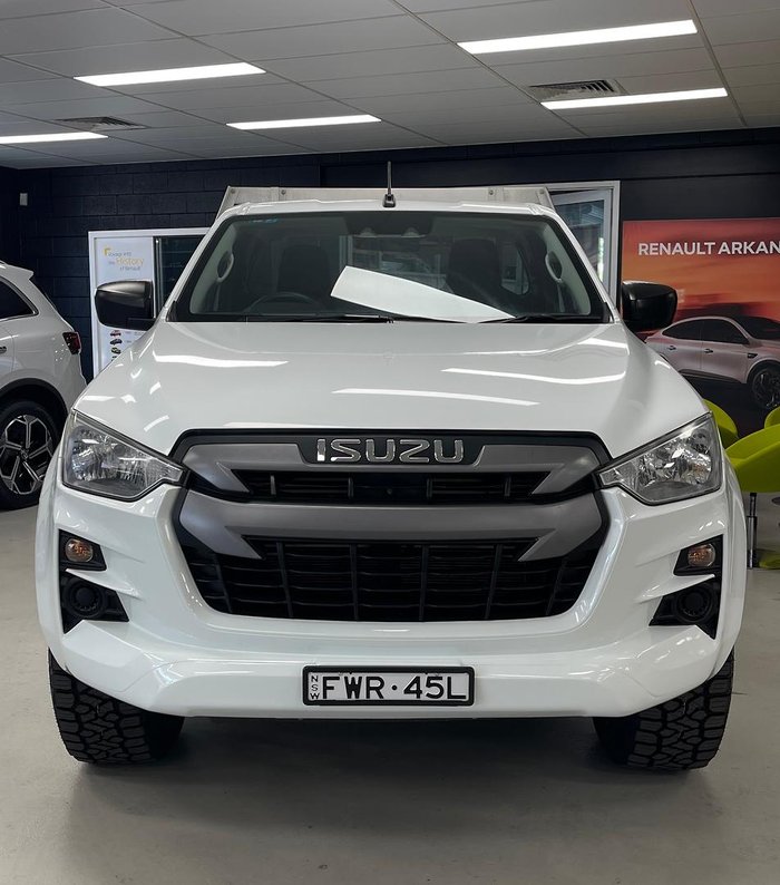 2020 Isuzu D-MAX SX MY21 4X4 Dual Range Mineral White
