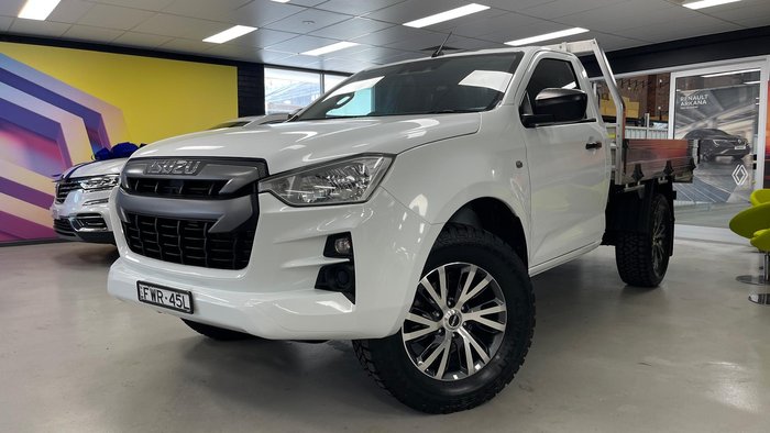 2020 Isuzu D-MAX SX MY21 4X4 Dual Range Mineral White