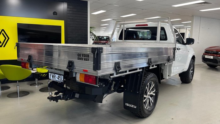 2020 Isuzu D-MAX SX MY21 4X4 Dual Range Mineral White