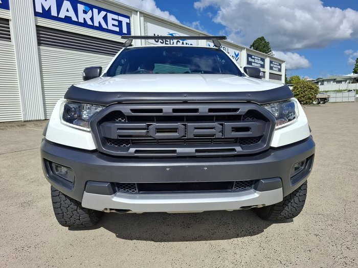 2021 Ford Ranger Raptor PX MkIII MY21.25 4X4 Dual Range Arctic White