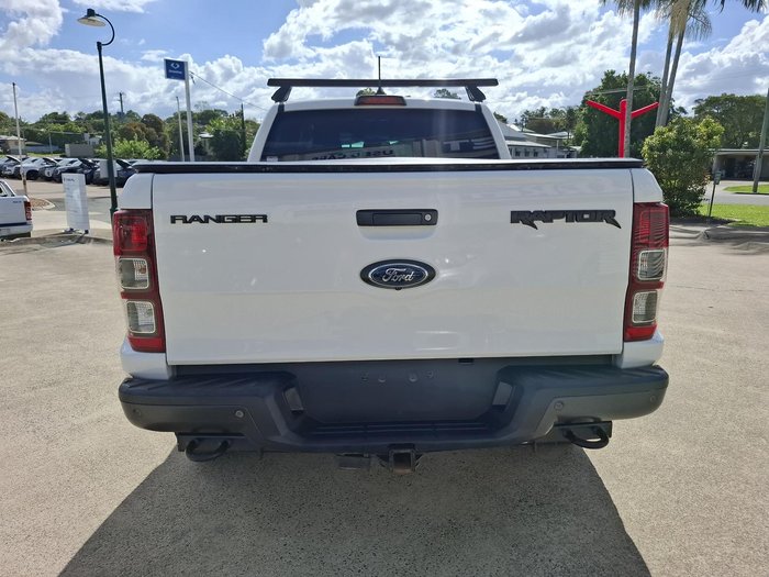 2021 Ford Ranger Raptor PX MkIII MY21.25 4X4 Dual Range Arctic White