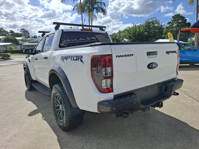 2021 Ford Ranger Raptor PX MkIII MY21.25 4X4 Dual Range Arctic White