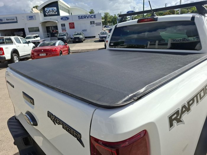 2021 Ford Ranger Raptor PX MkIII MY21.25 4X4 Dual Range Arctic White