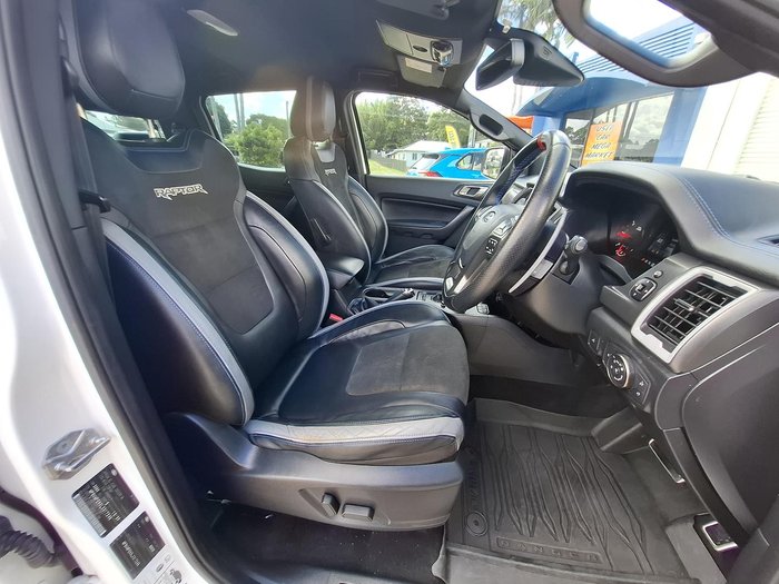 2021 Ford Ranger Raptor PX MkIII MY21.25 4X4 Dual Range Arctic White