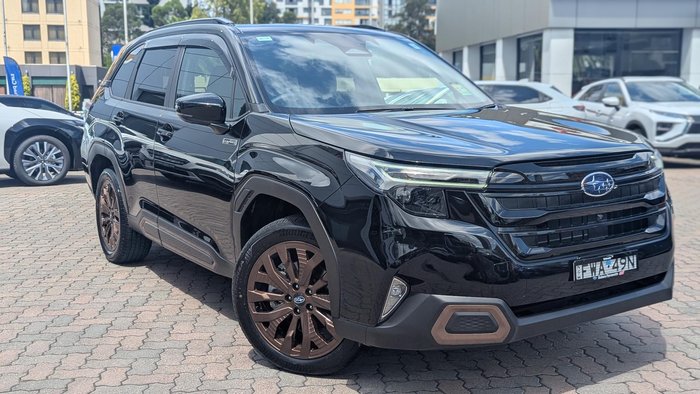 2025 Subaru Forester Hybrid Sport S6 MY26 AWD Crystal Black