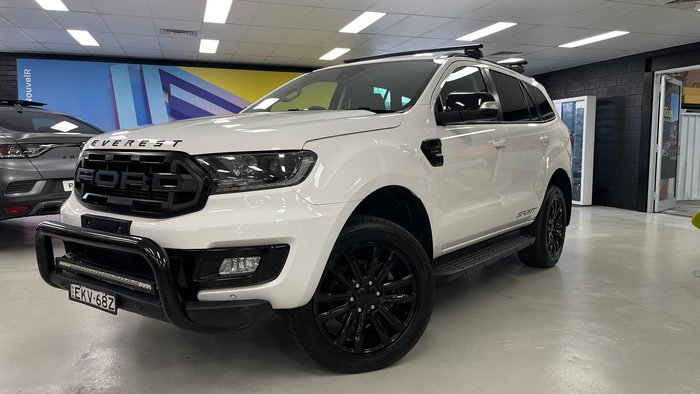 2020 Ford Everest Sport UA II MY20.75 4X4 Dual Range Arctic White