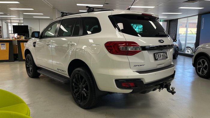 2020 Ford Everest Sport UA II MY20.75 4X4 Dual Range Arctic White