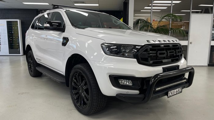 2020 Ford Everest Sport UA II MY20.75 4X4 Dual Range Arctic White