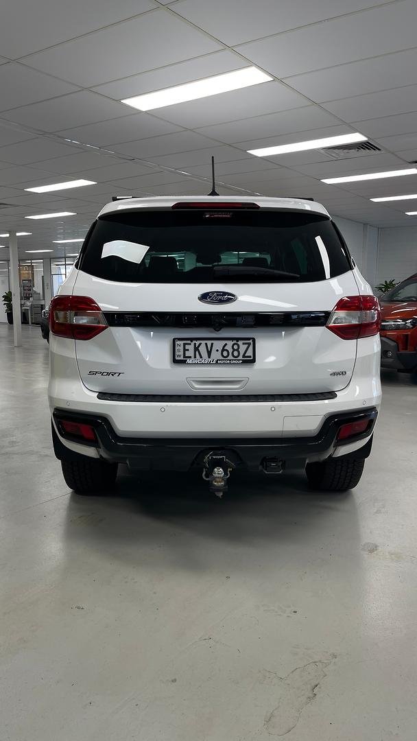 2020 Ford Everest Sport UA II MY20.75 4X4 Dual Range Arctic White