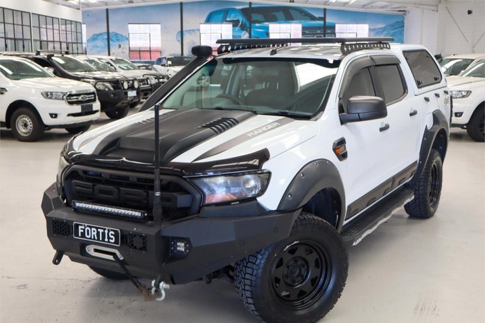 2017 Ford Ranger XL PX MkII 4X4 Dual Range Frozen White