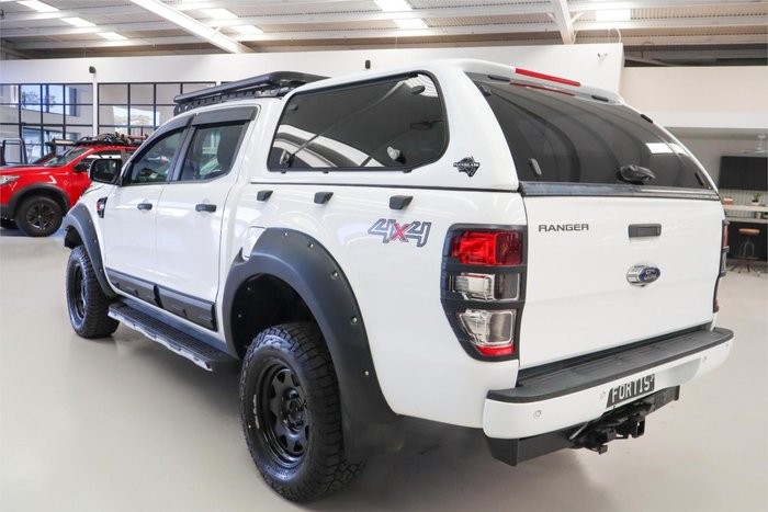2017 Ford Ranger XL PX MkII 4X4 Dual Range Frozen White