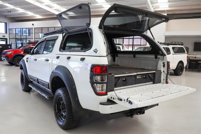 2017 Ford Ranger XL PX MkII 4X4 Dual Range Frozen White