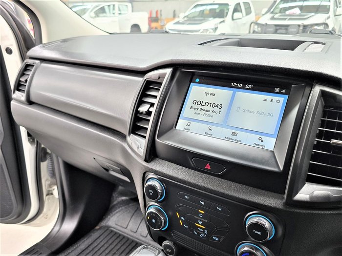 2021 Ford Ranger XL Hi-Rider PX MkIII MY21.75 4x2 Arctic White