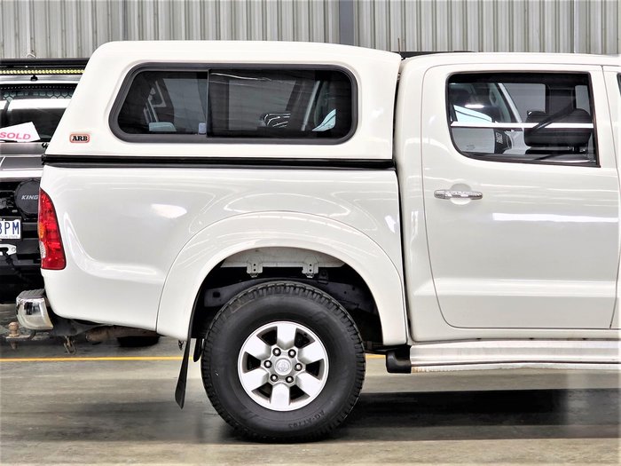 2006 Toyota Hilux SR5 KUN26R MY07 4X4 Glacier White