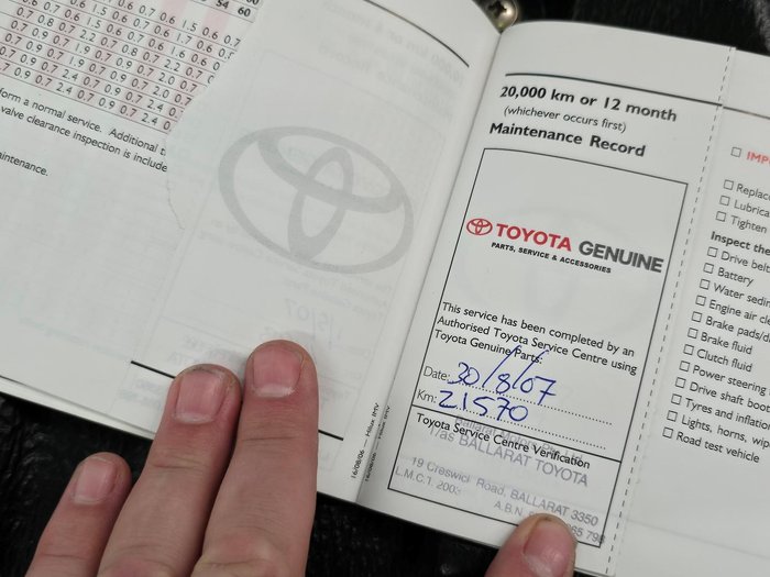 2006 Toyota Hilux SR5 KUN26R MY07 4X4 Glacier White