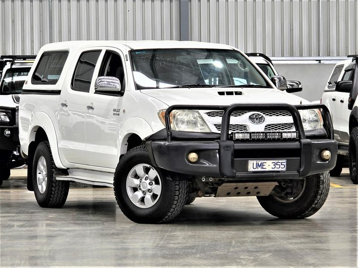 2006 Toyota Hilux SR5 KUN26R MY07 4X4 Glacier White