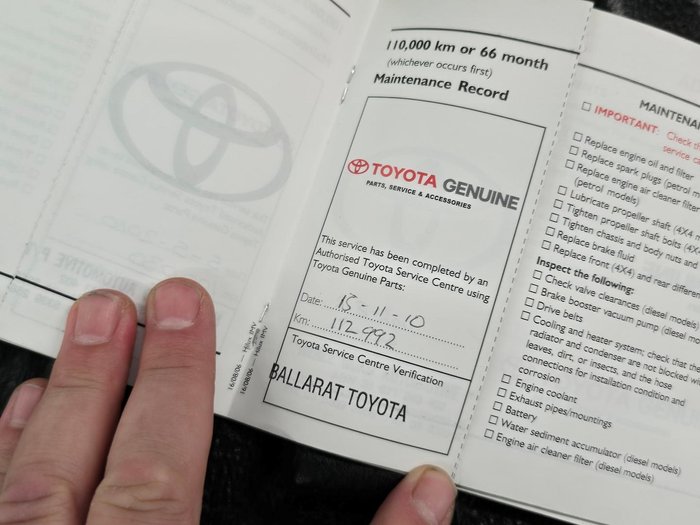 2006 Toyota Hilux SR5 KUN26R MY07 4X4 Glacier White