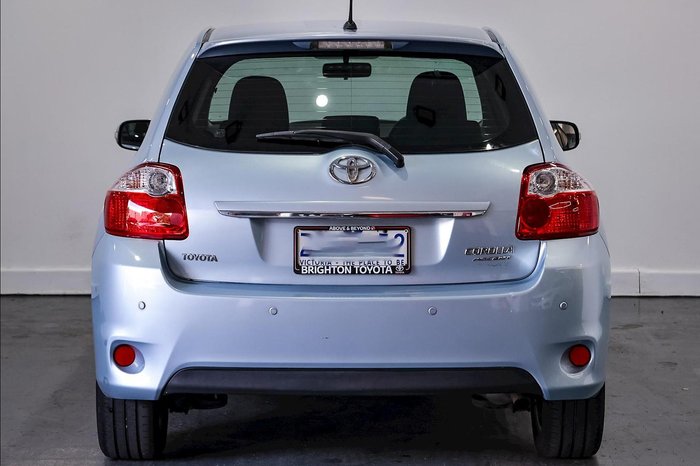 2012 Toyota Corolla Ascent Sport ZRE152R BLUE