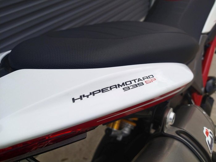 2017 Ducati Hypermotard 939 SP Hypermotard Red