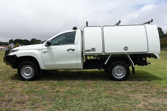 2020 Mitsubishi Triton GLX MR MY20 4x2 White