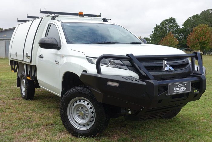 2020 Mitsubishi Triton GLX MR MY20 4x2 White