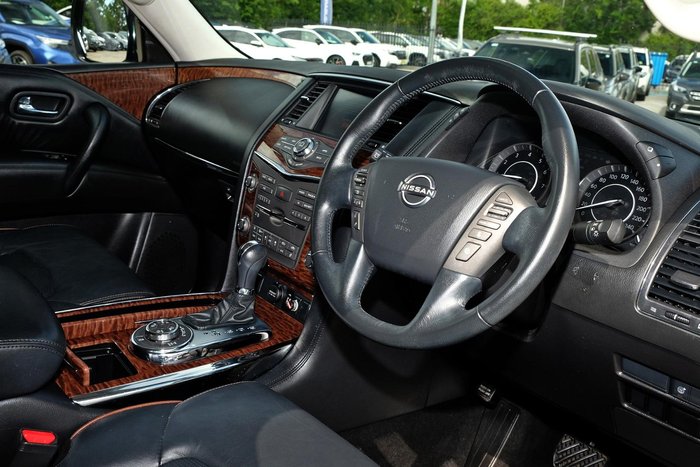 2022 Nissan Patrol Ti Y62 MY22 4X4 Dual Range Moonstone White