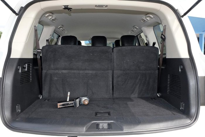 2022 Nissan Patrol Ti Y62 MY22 4X4 Dual Range Moonstone White