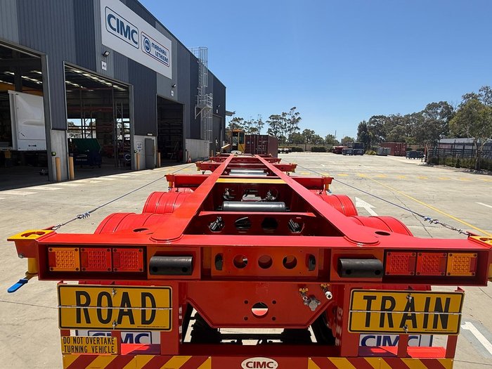 2026 CIMC 40' Standard Skel With 3 Way Twist Locks