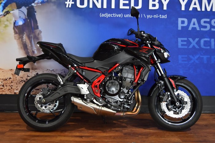 2025 Kawasaki 2025 Kawasaki 650CC Z650L (LAMS) ER650SSFAW SPORTS Black