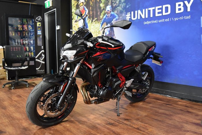 2025 Kawasaki 2025 Kawasaki 650CC Z650L (LAMS) ER650SSFAW SPORTS Black